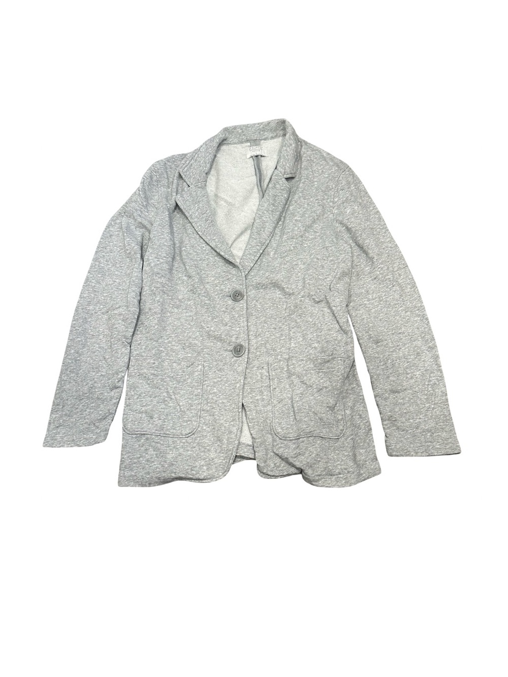 GUC Z Supply Active Women’s Large Light Gray Knit Blazer Jacket